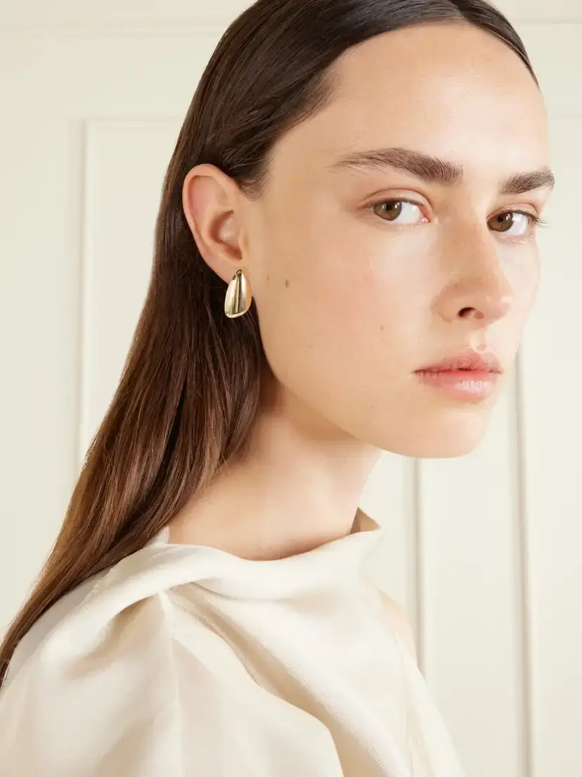By Pariah Sculptural 14-karat Recycled Gold Earrings | Thumbnail 2 By Pariah Sculptural 14-karat Recycled Gold Earrings | Thumbnail 2