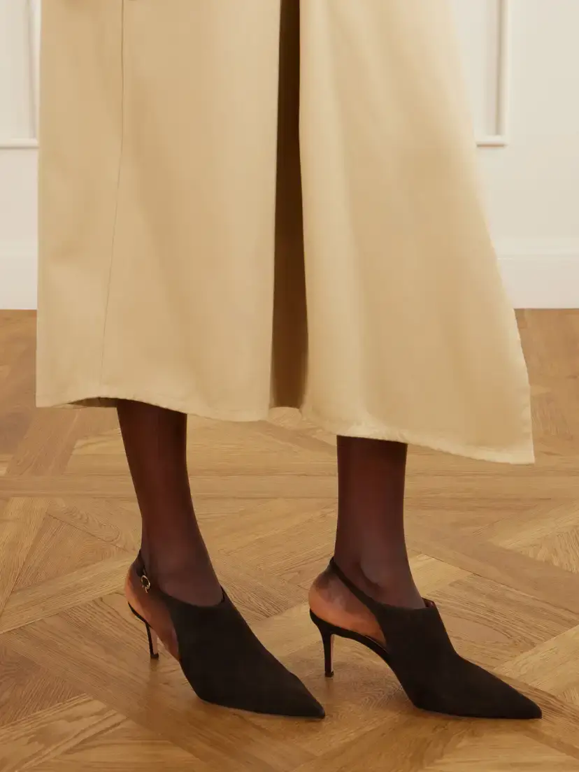Gianvito Rossi Bazel 70 Suede Pumps | Thumbnail 2 Gianvito Rossi Bazel 70 Suede Pumps | Thumbnail 2