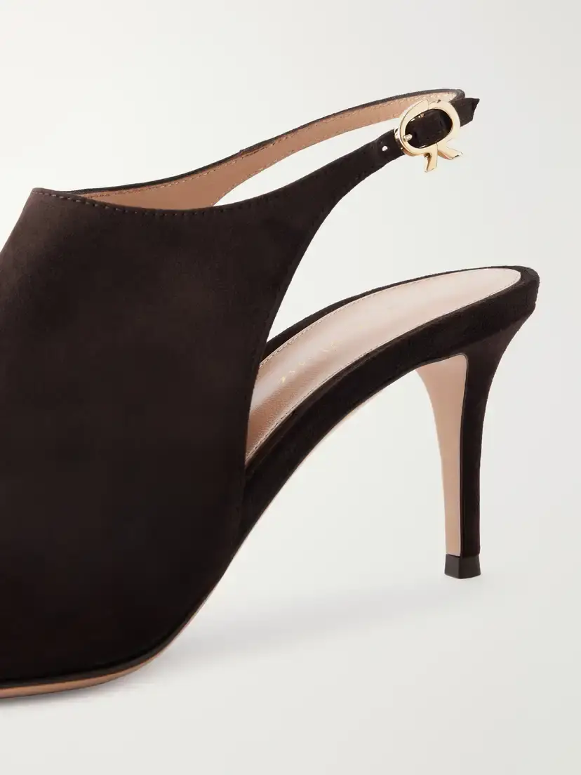 Gianvito Rossi Bazel 70 Suede Pumps | Thumbnail 5 Gianvito Rossi Bazel 70 Suede Pumps | Thumbnail 5