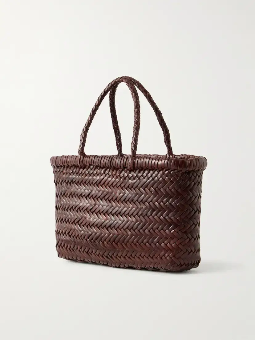 Dragon Diffusion Gora Mini Woven Leather Tote | Thumbnail 4 Dragon Diffusion Gora Mini Woven Leather Tote | Thumbnail 4