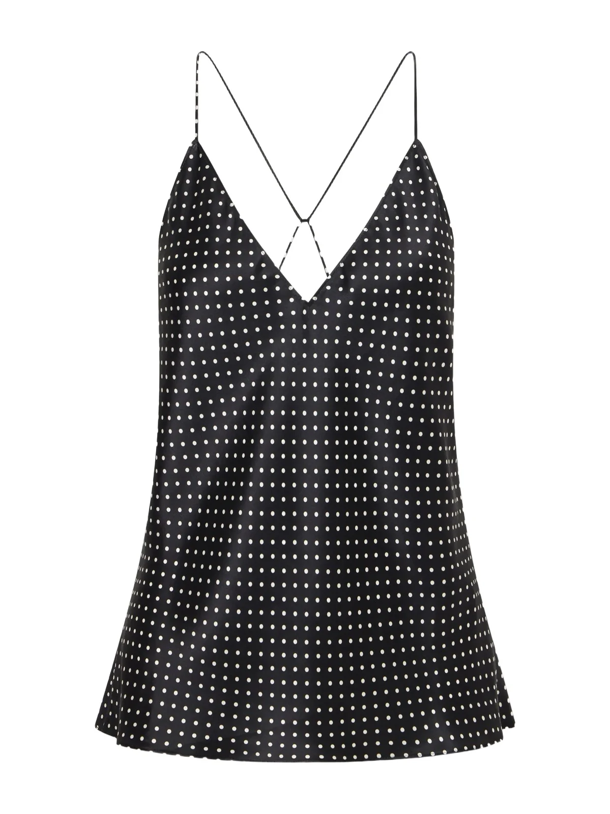 Emile Polka-dot Silk-satin Cami Emile Polka-dot Silk-satin Cami