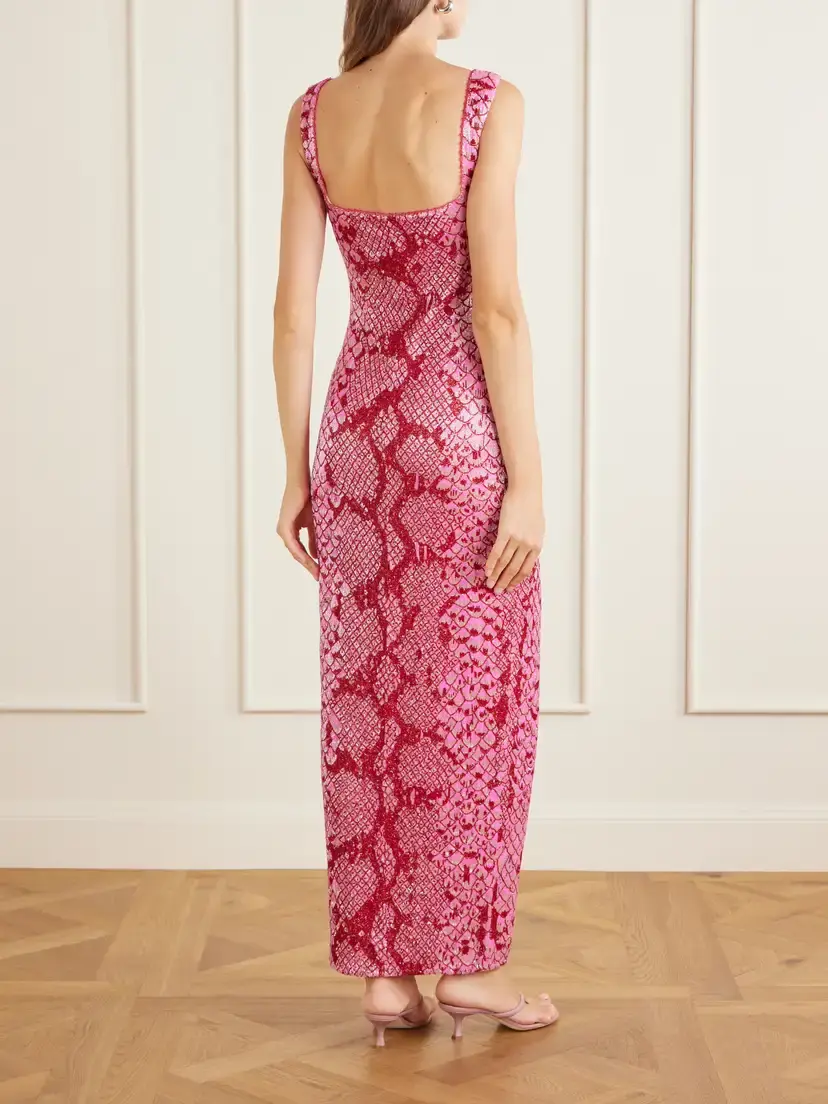 Clio Peppiatt Medusa Embellished Stretch-tulle Gown | Thumbnail 3