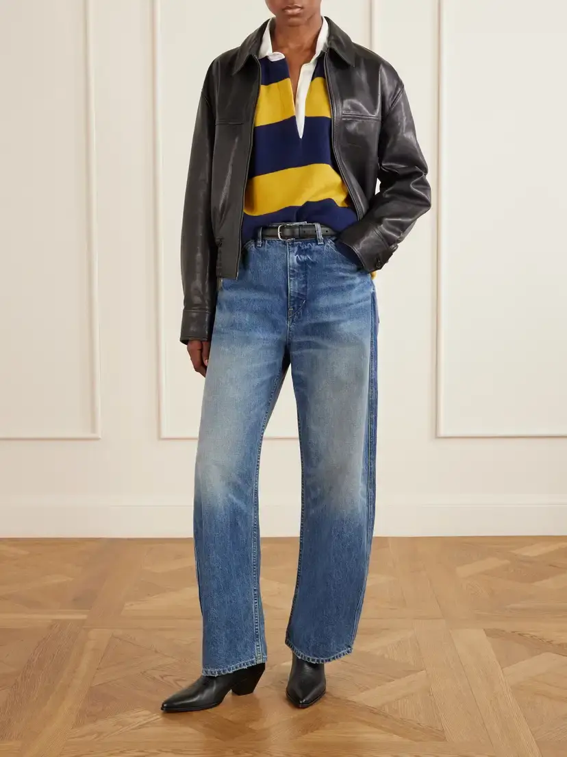 Nili Lotan Tribeca Mid-rise Barrel-leg Jeans | Thumbnail 2 Nili Lotan Tribeca Mid-rise Barrel-leg Jeans | Thumbnail 2