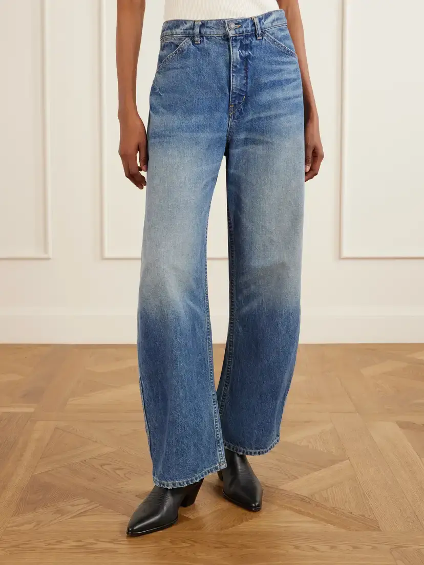 Nili Lotan Tribeca Mid-rise Barrel-leg Jeans | Thumbnail 3 Nili Lotan Tribeca Mid-rise Barrel-leg Jeans | Thumbnail 3