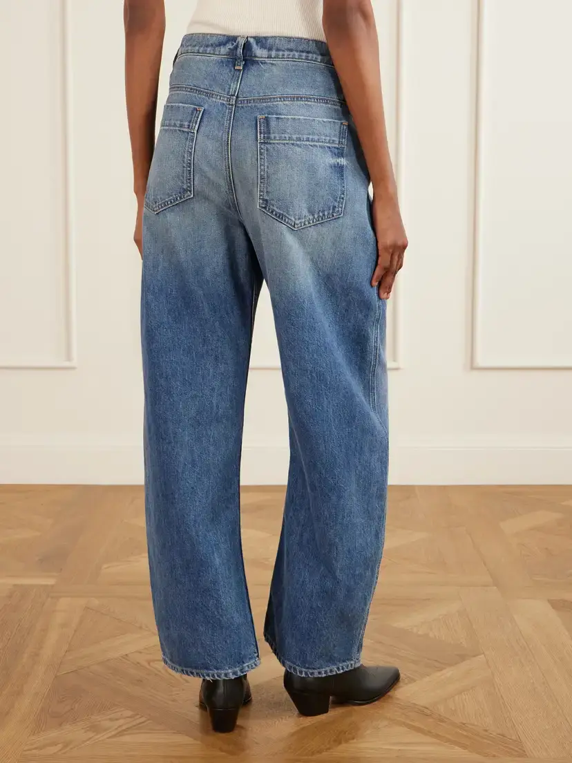 Nili Lotan Tribeca Mid-rise Barrel-leg Jeans | Thumbnail 4 Nili Lotan Tribeca Mid-rise Barrel-leg Jeans | Thumbnail 4