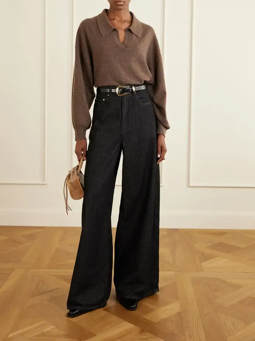 OSSOU The Slick Pant High-rise Wide-leg Jeans | Thumbnail 2 OSSOU The Slick Pant High-rise Wide-leg Jeans | Thumbnail 2