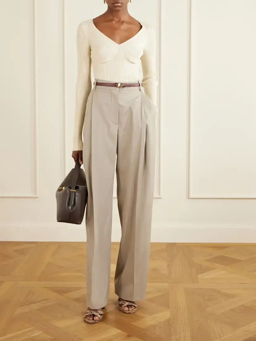 Stella McCartney Ribbed Cotton-blend Sweater | Thumbnail 2
