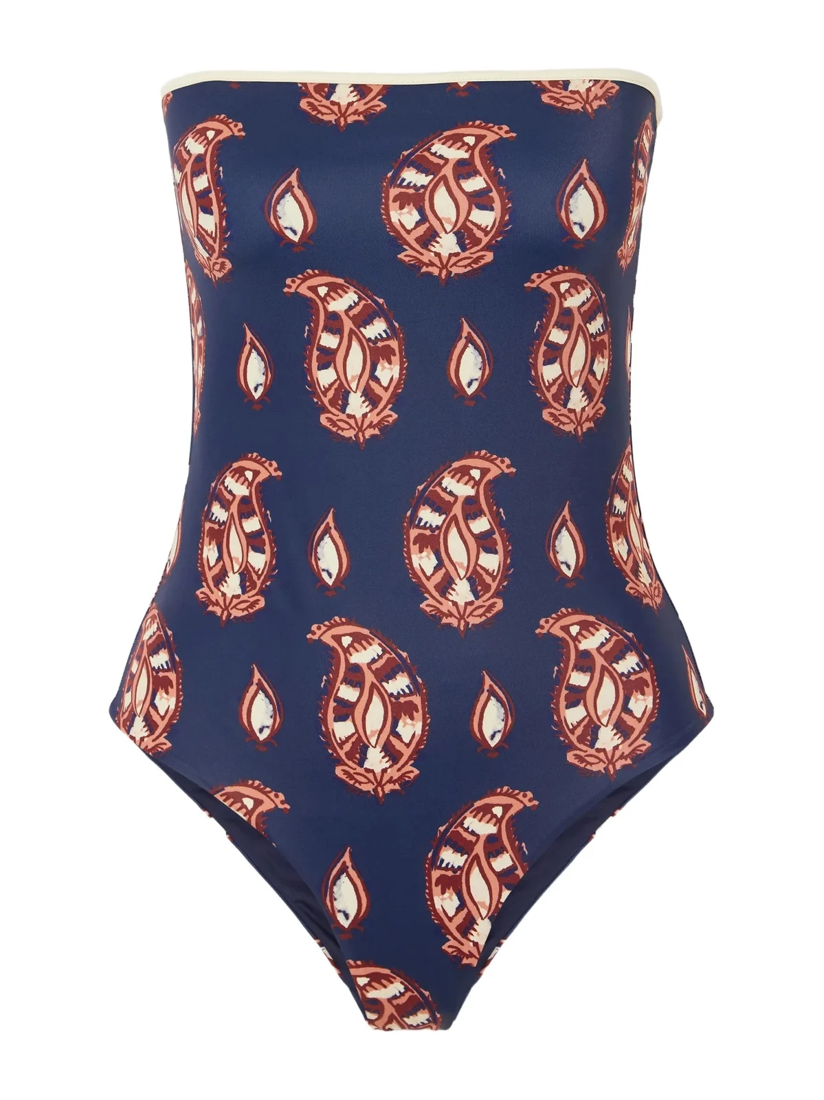 Alta Mar Printed Strapless Swimsuit Alta Mar Printed Strapless Swimsuit