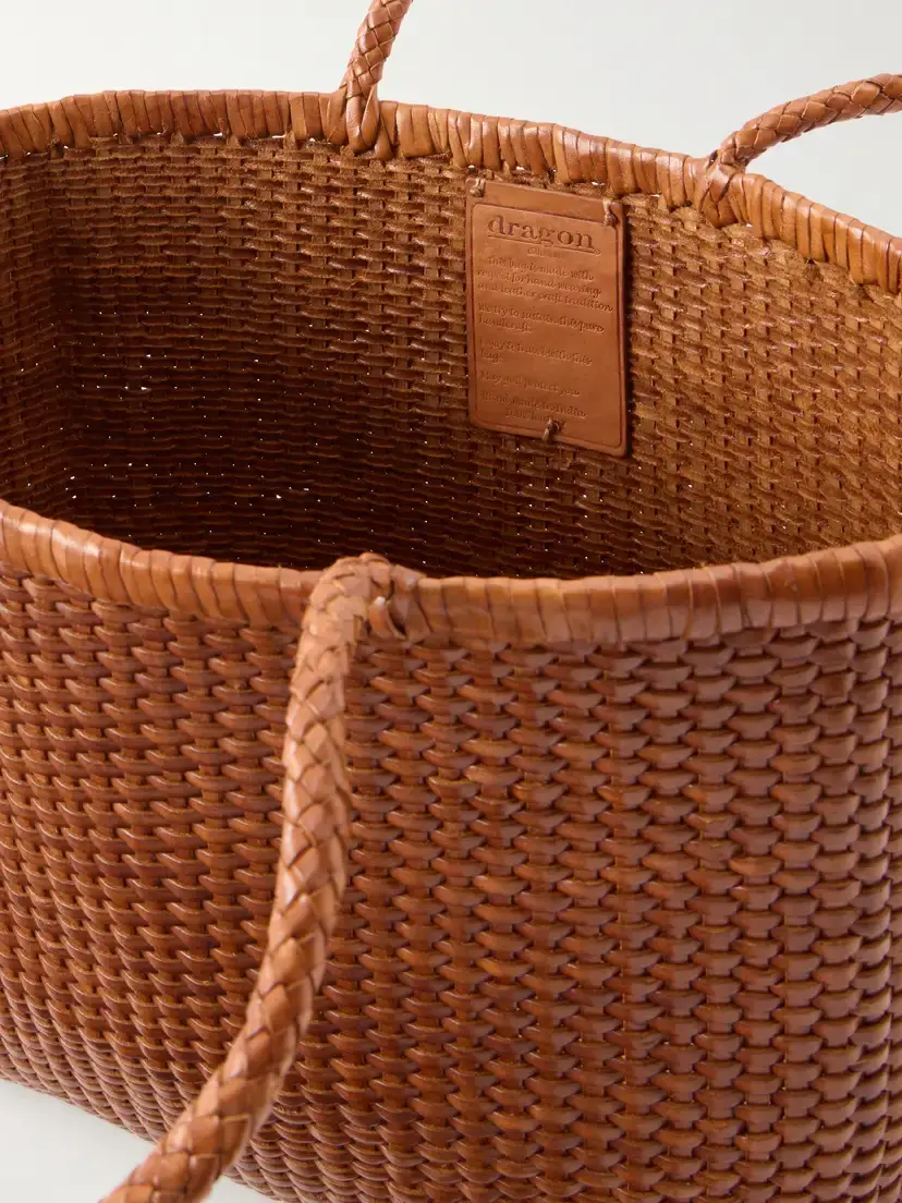 Dragon Diffusion B Weave Leather Tote | Thumbnail 6 Dragon Diffusion B Weave Leather Tote | Thumbnail 6