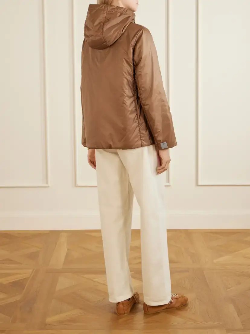Max Mara Padded Hooded Shell Jacket | Thumbnail 4