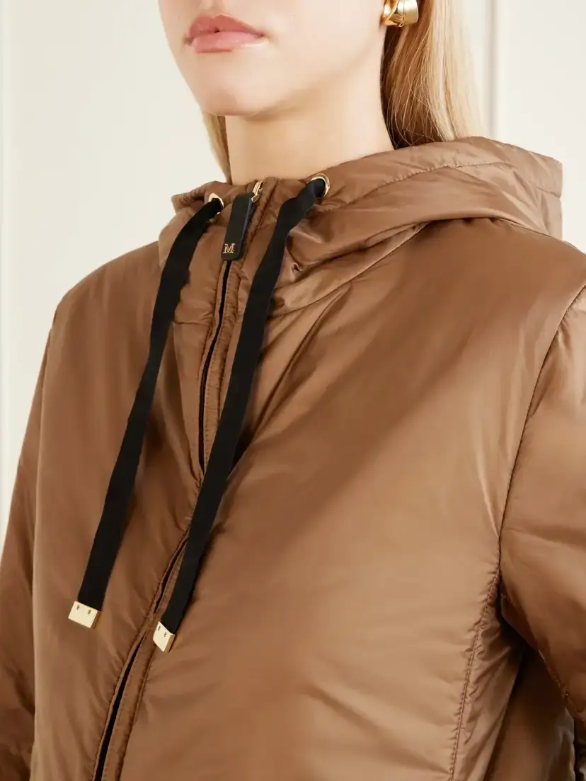 Max Mara Padded Hooded Shell Jacket | Thumbnail 5