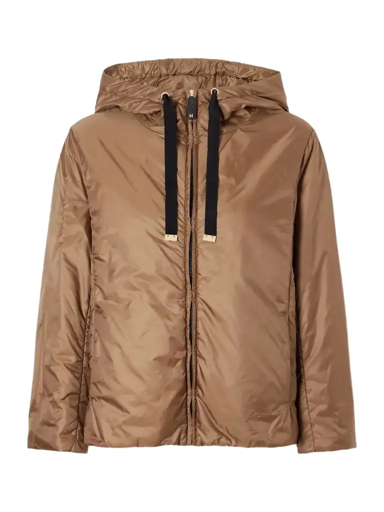 Max Mara Padded Hooded Shell Jacket | Image 1 Max Mara Padded Hooded Shell Jacket | Image 1