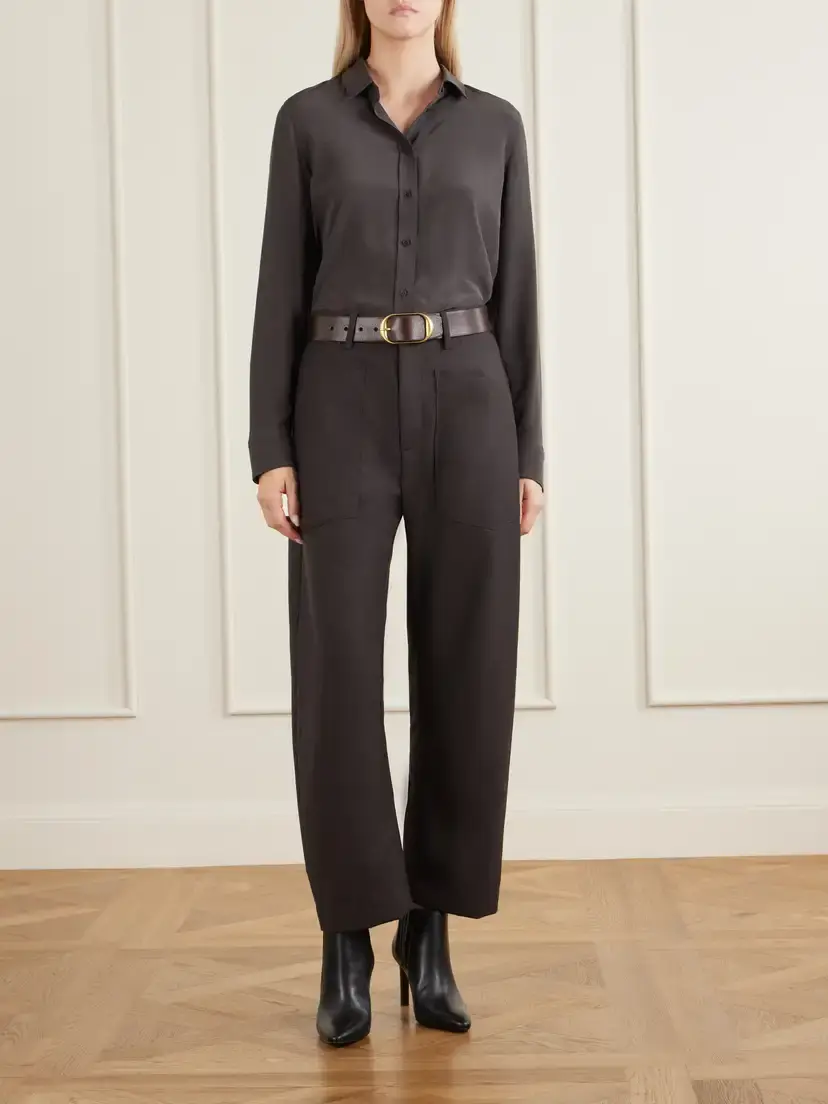 Nili Lotan Gaia Silk-crepe De Chine Shirt | Thumbnail 2 Nili Lotan Gaia Silk-crepe De Chine Shirt | Thumbnail 2