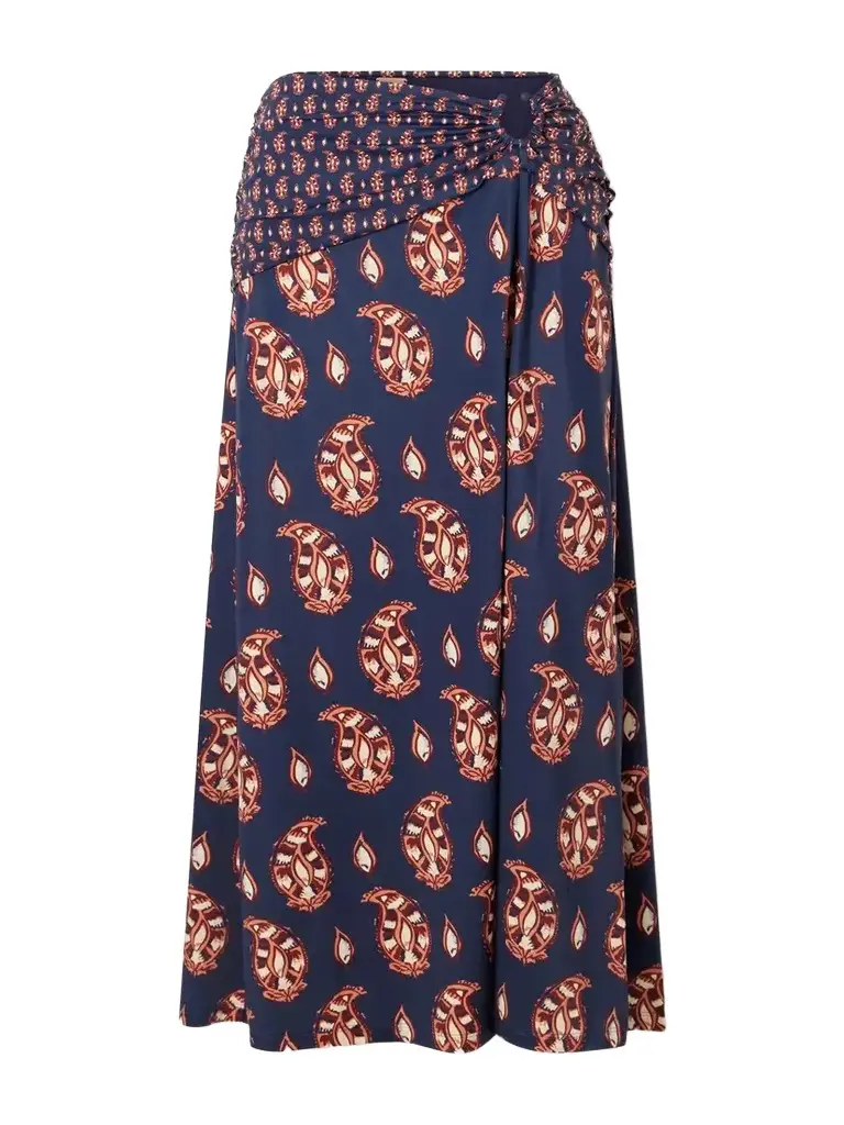 Johanna Ortiz Under The Sun Cutout Ruched Printed Stretch-jersey Skirt | Image 1 Johanna Ortiz Under The Sun Cutout Ruched Printed Stretch-jersey Skirt | Image 1