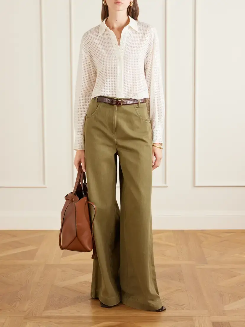 Max Mara Alamaro High-rise Wide-leg Jeans | Thumbnail 2 Max Mara Alamaro High-rise Wide-leg Jeans | Thumbnail 2