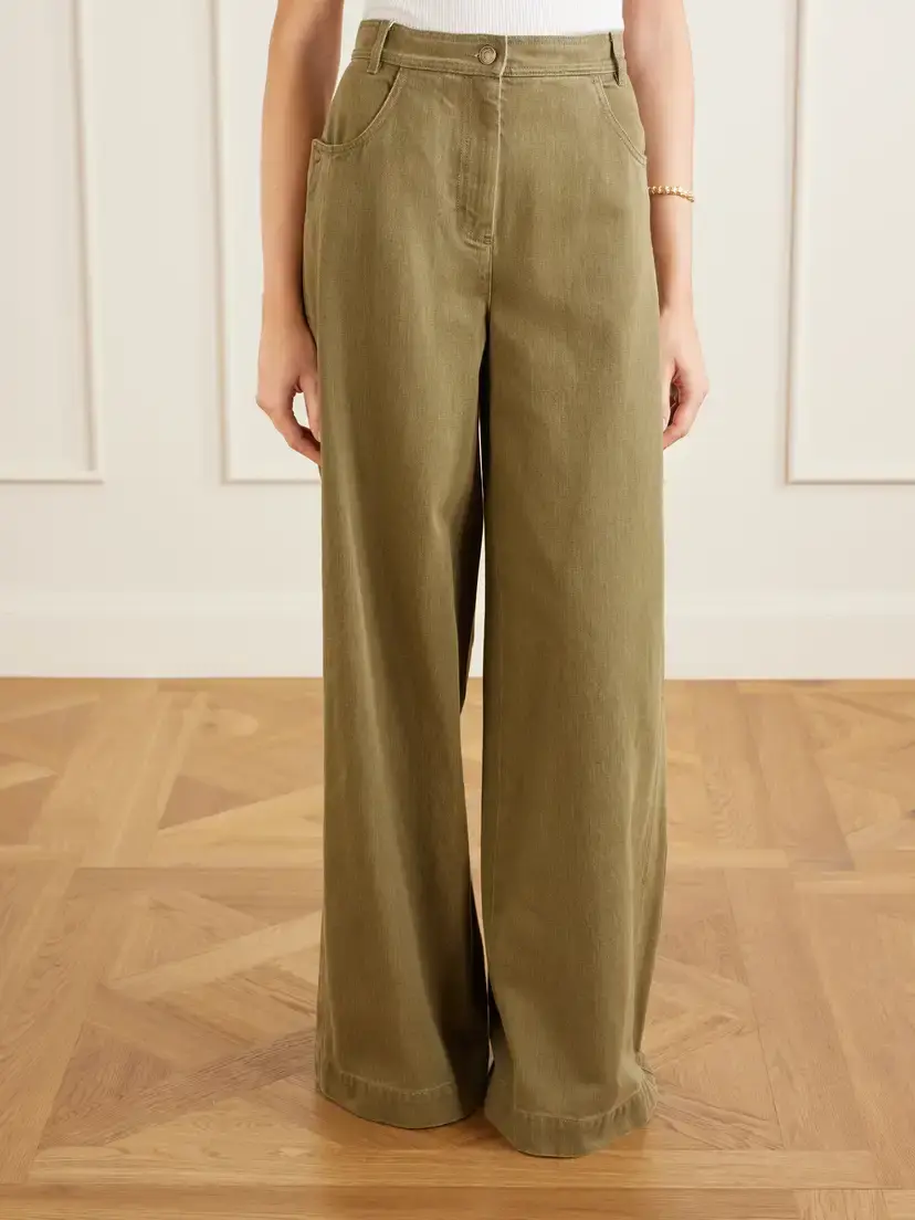 Max Mara Alamaro High-rise Wide-leg Jeans | Thumbnail 3 Max Mara Alamaro High-rise Wide-leg Jeans | Thumbnail 3