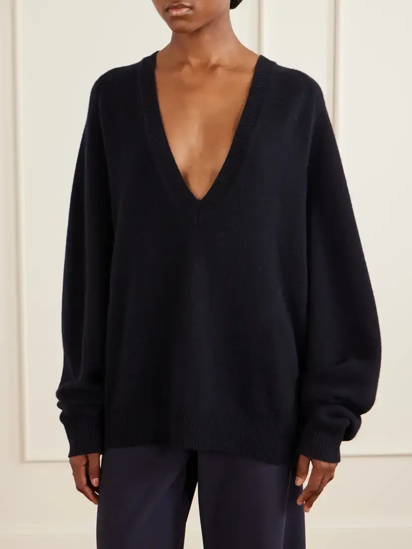 Nili Lotan Feron Cashmere Sweater | Thumbnail 3 Nili Lotan Feron Cashmere Sweater | Thumbnail 3