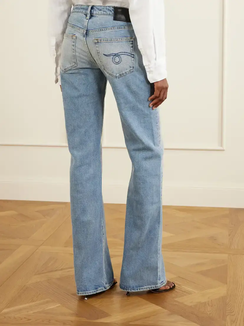 R13 Boy Flare Low-rise Jeans | Thumbnail 4