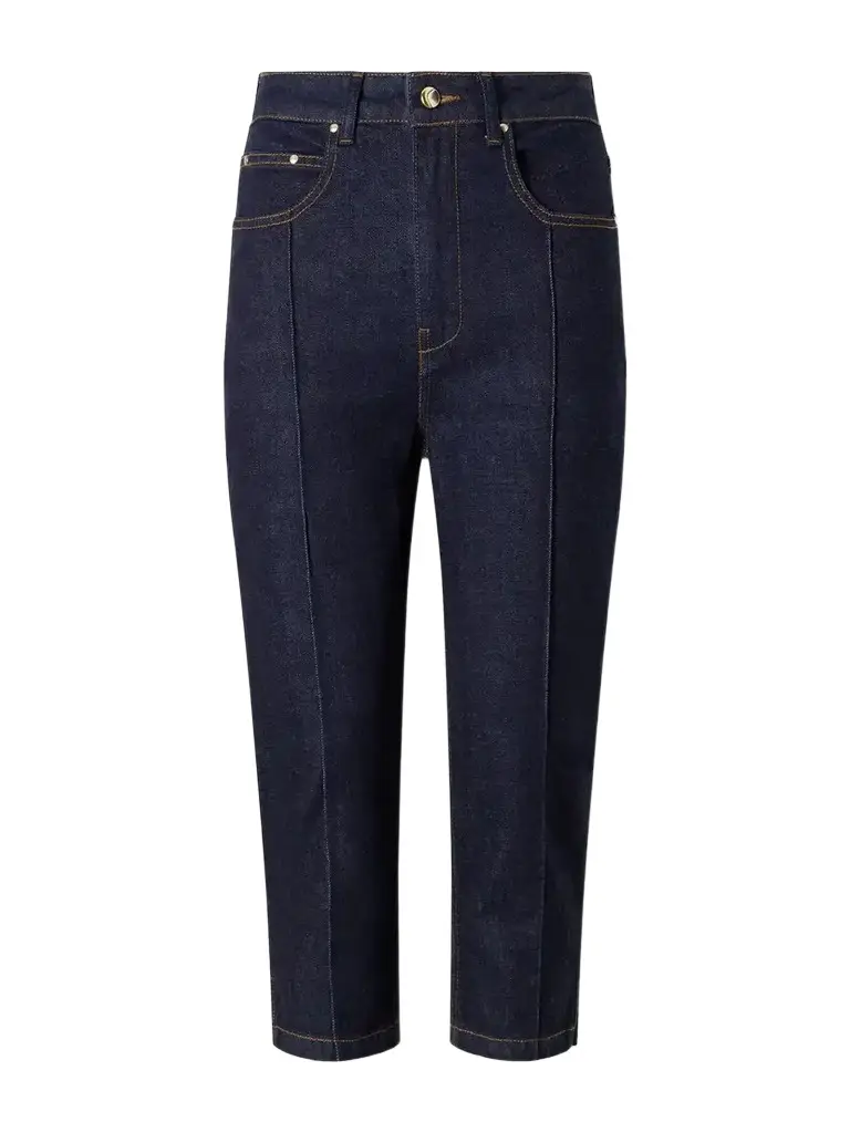 OSSOU Russet Stretch Slim-leg Capri Jeans | Image 1 OSSOU Russet Stretch Slim-leg Capri Jeans | Image 1