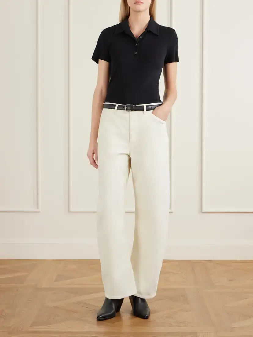 Nili Lotan Tribeca Cotton-blend Tapered Pants | Thumbnail 2 Nili Lotan Tribeca Cotton-blend Tapered Pants | Thumbnail 2