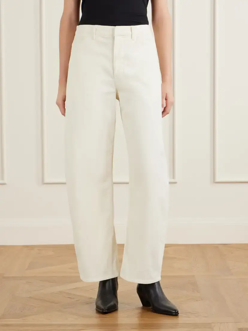 Nili Lotan Tribeca Cotton-blend Tapered Pants | Thumbnail 3 Nili Lotan Tribeca Cotton-blend Tapered Pants | Thumbnail 3