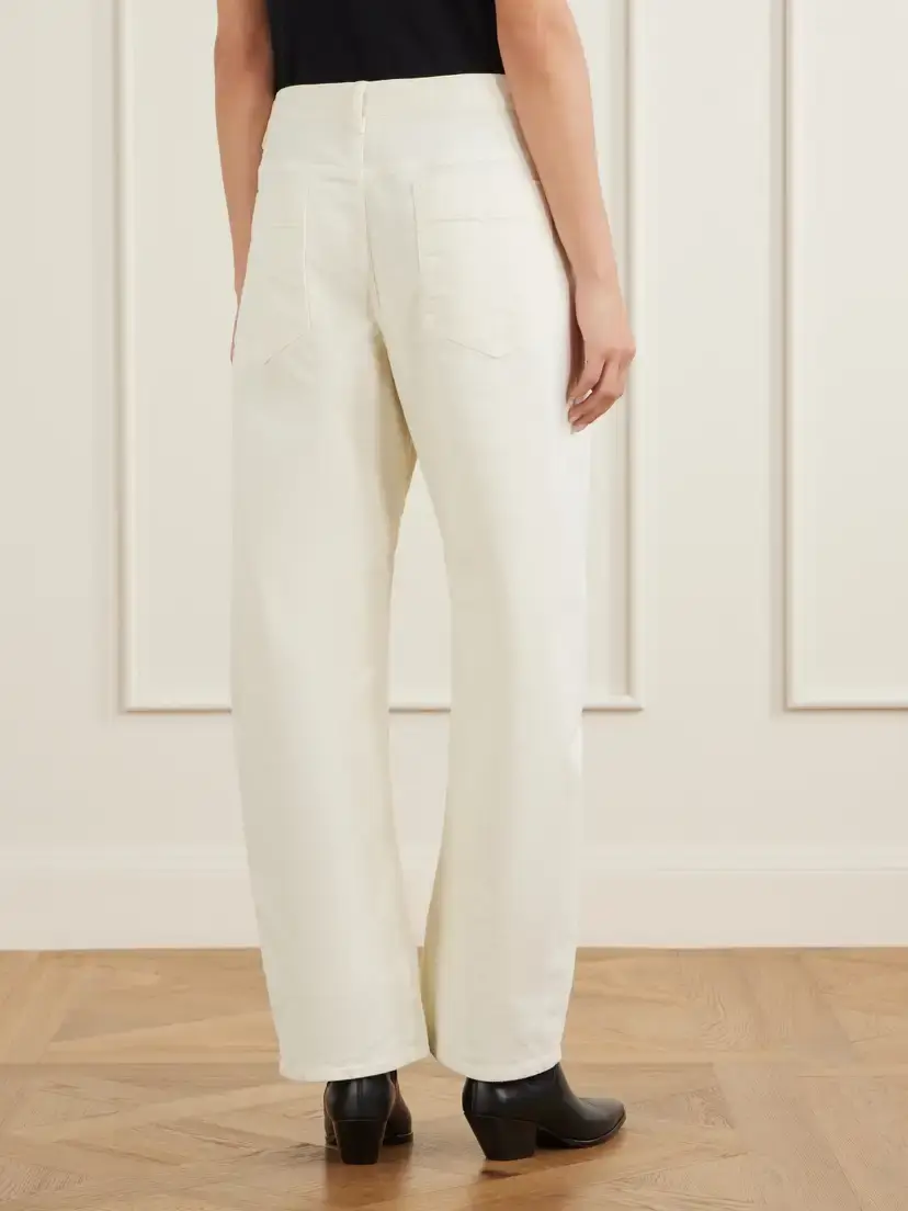 Nili Lotan Tribeca Cotton-blend Tapered Pants | Thumbnail 4 Nili Lotan Tribeca Cotton-blend Tapered Pants | Thumbnail 4