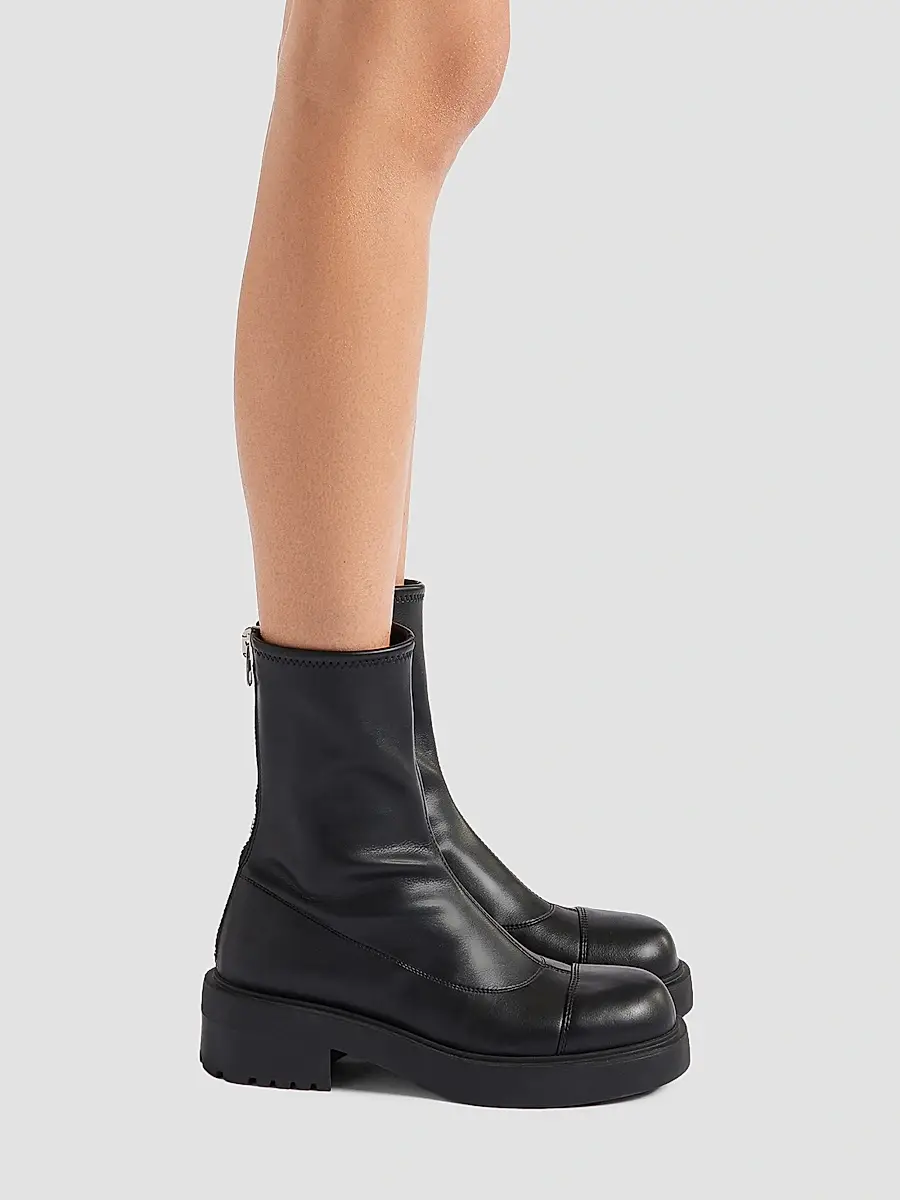 Giuseppe Zanotti Women's Morris 25MM Leather Ankle Boots | Thumbnail 2 Giuseppe Zanotti Women's Morris 25MM Leather Ankle Boots | Thumbnail 2