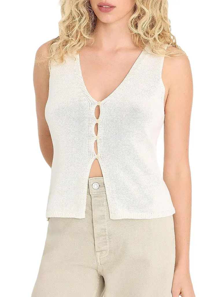 GOOD AMERICAN Women's The Knit Vest | Image 1 GOOD AMERICAN Women's The Knit Vest | Image 1