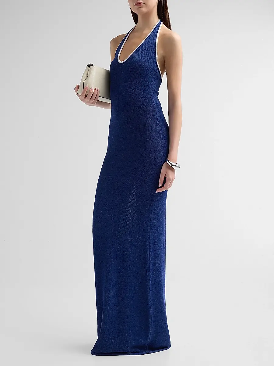 SEROYA Women's Anora Knit Maxi Dress | Thumbnail 4