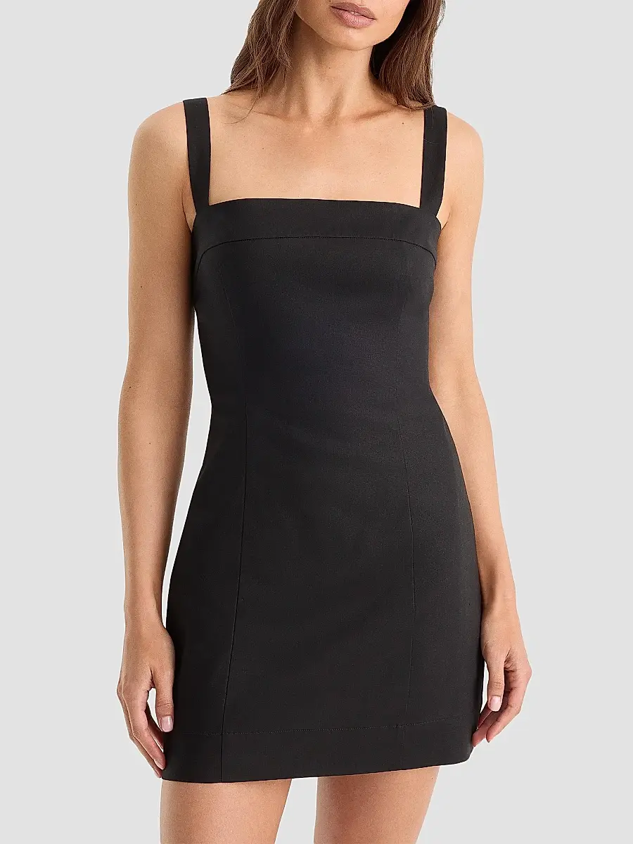 GOOD AMERICAN Women's The Structured Mini Dress | Thumbnail 5 GOOD AMERICAN Women's The Structured Mini Dress | Thumbnail 5