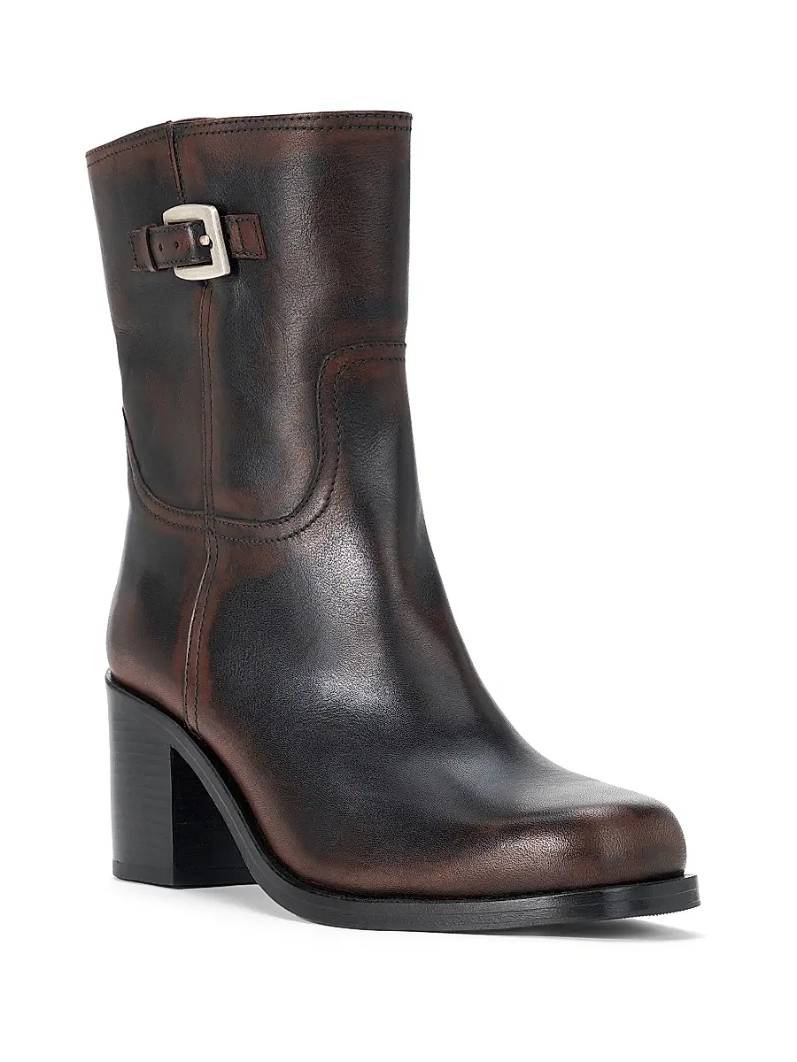 Staud Women's Brooklyn 75MM Leather Ankle Boots | Thumbnail 2 Staud Women's Brooklyn 75MM Leather Ankle Boots | Thumbnail 2