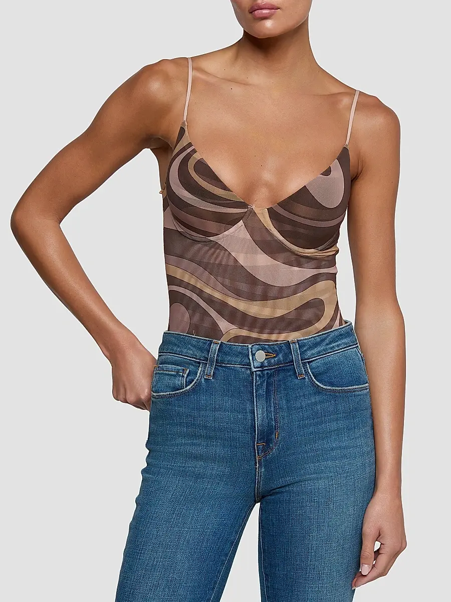 L'Agence Women's Elowen Underwire Bodysuit | Thumbnail 4 L'Agence Women's Elowen Underwire Bodysuit | Thumbnail 4