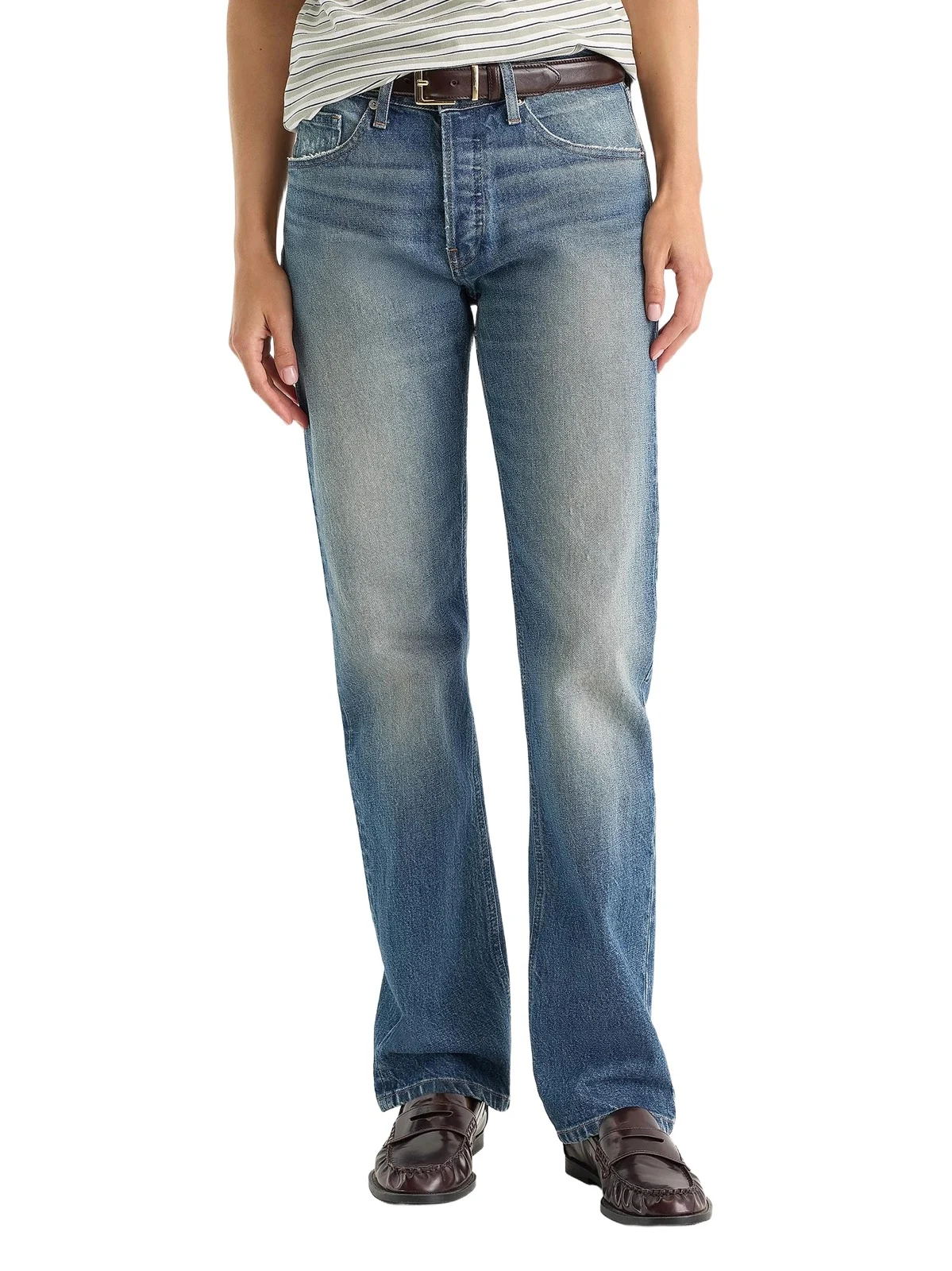 Women's High-Rise Vintage Straight-Leg Jeans Women's High-Rise Vintage Straight-Leg Jeans