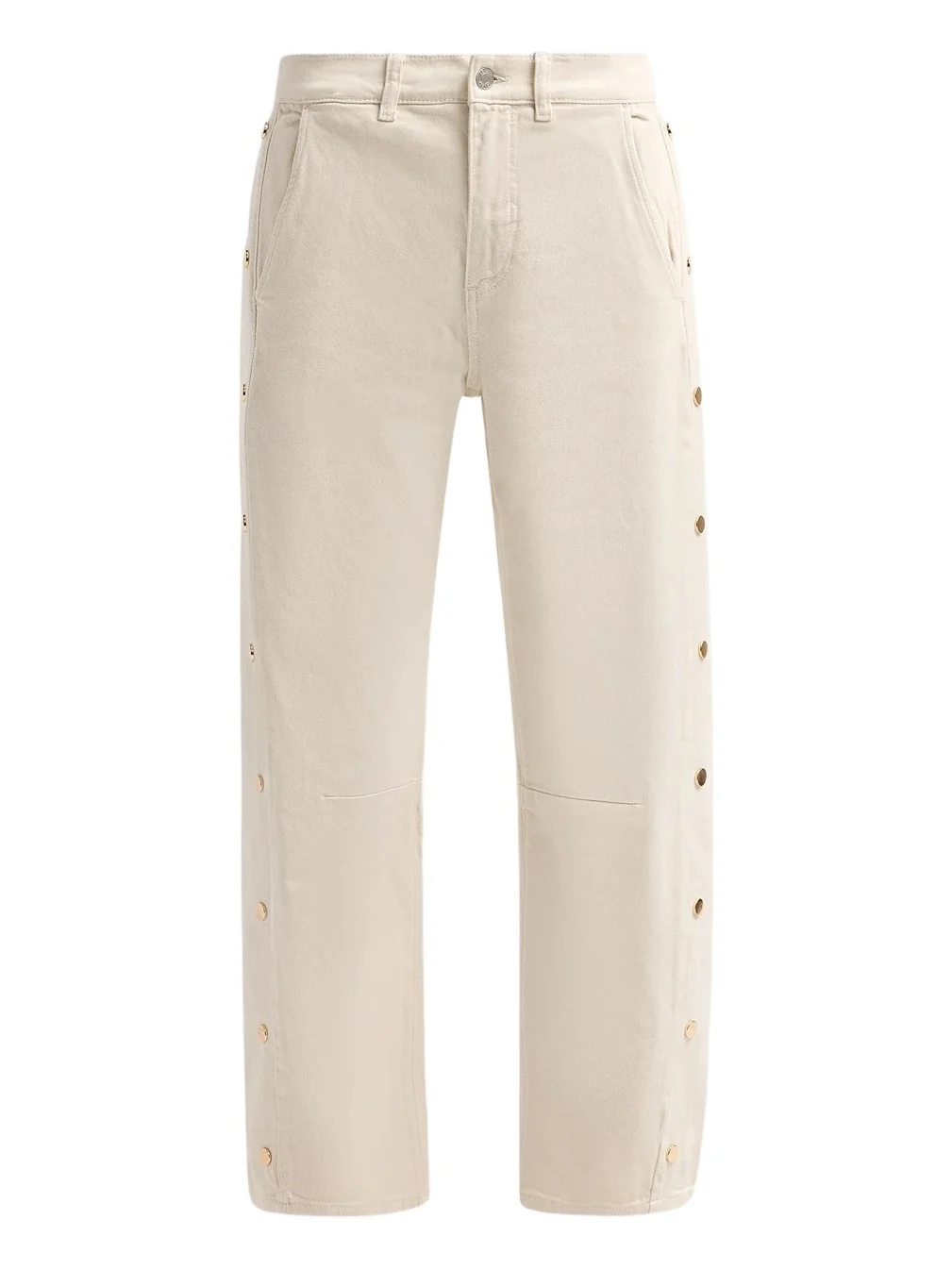 Women's Frankie Studded Barrel-Leg Jeans Women's Frankie Studded Barrel-Leg Jeans