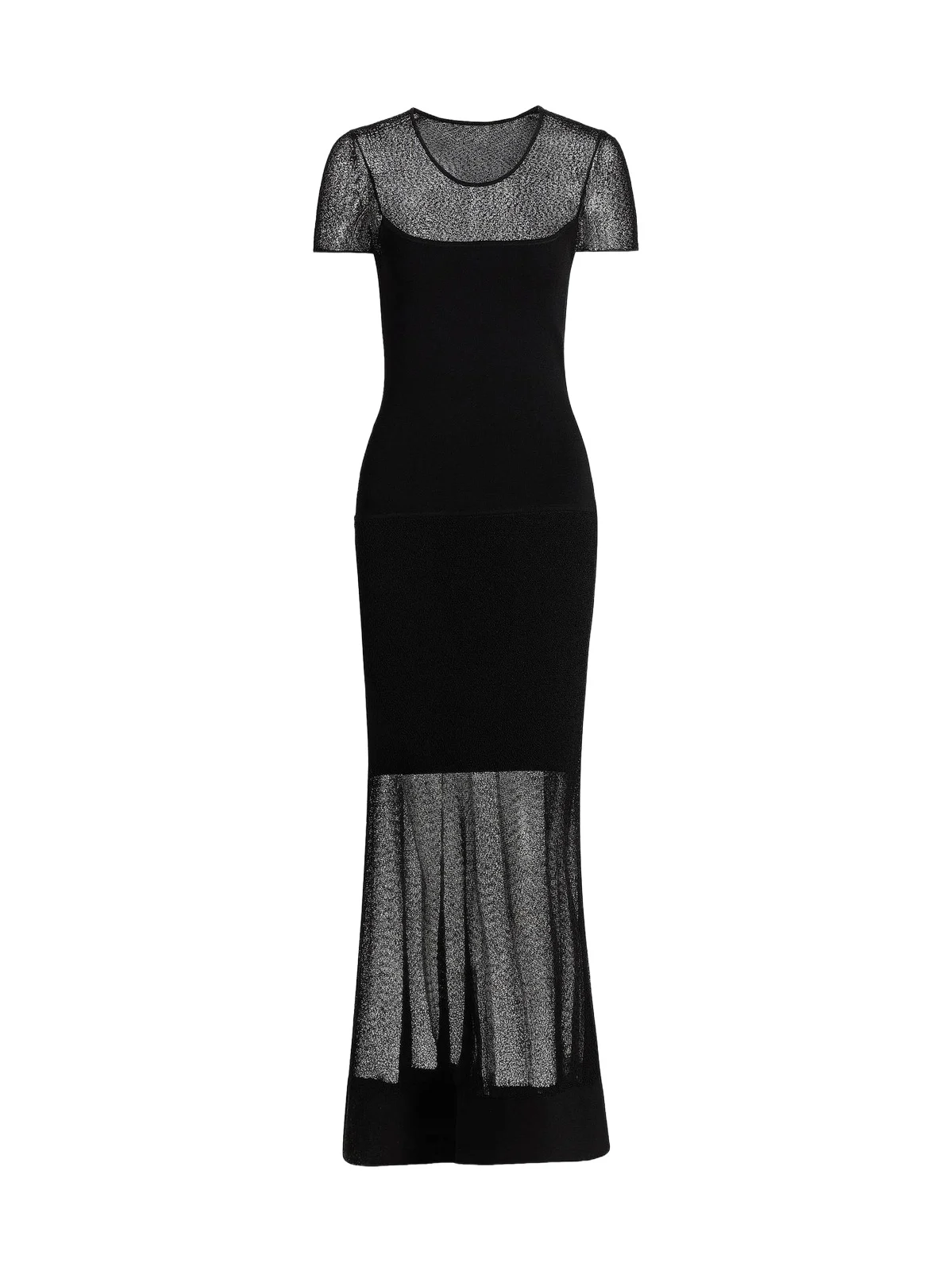 Jason Wu Collection Women's Sheer Mesh Sheath Maxi Dress