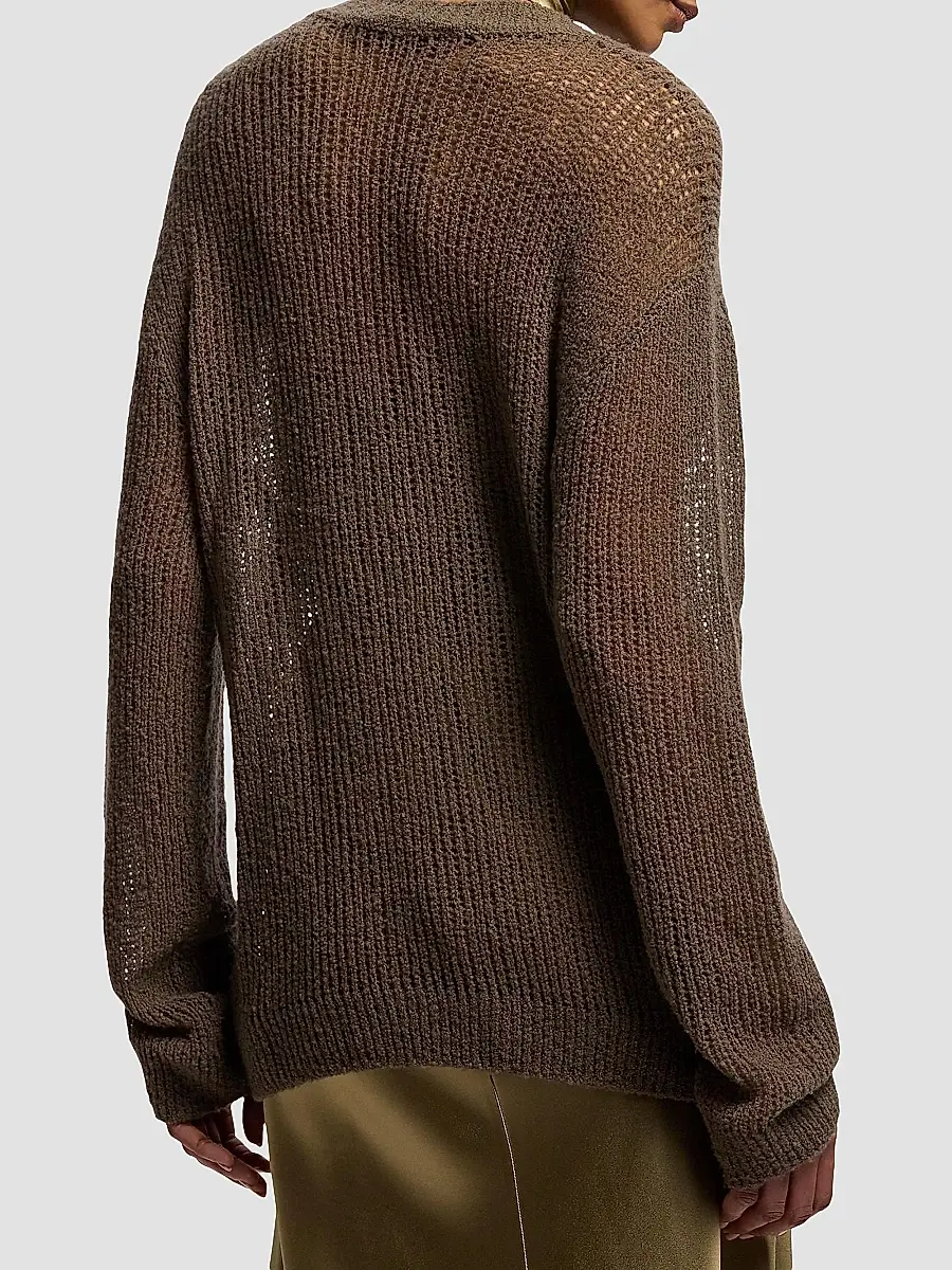 Ralph Lauren Collection Women's Bouclé Cashmere-Blend Cardigan | Thumbnail 4 Ralph Lauren Collection Women's Bouclé Cashmere-Blend Cardigan | Thumbnail 4