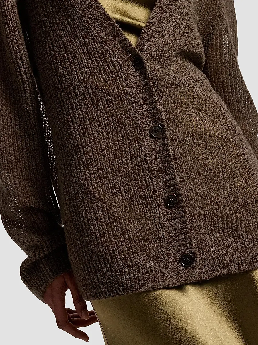 Ralph Lauren Collection Women's Bouclé Cashmere-Blend Cardigan | Thumbnail 5 Ralph Lauren Collection Women's Bouclé Cashmere-Blend Cardigan | Thumbnail 5