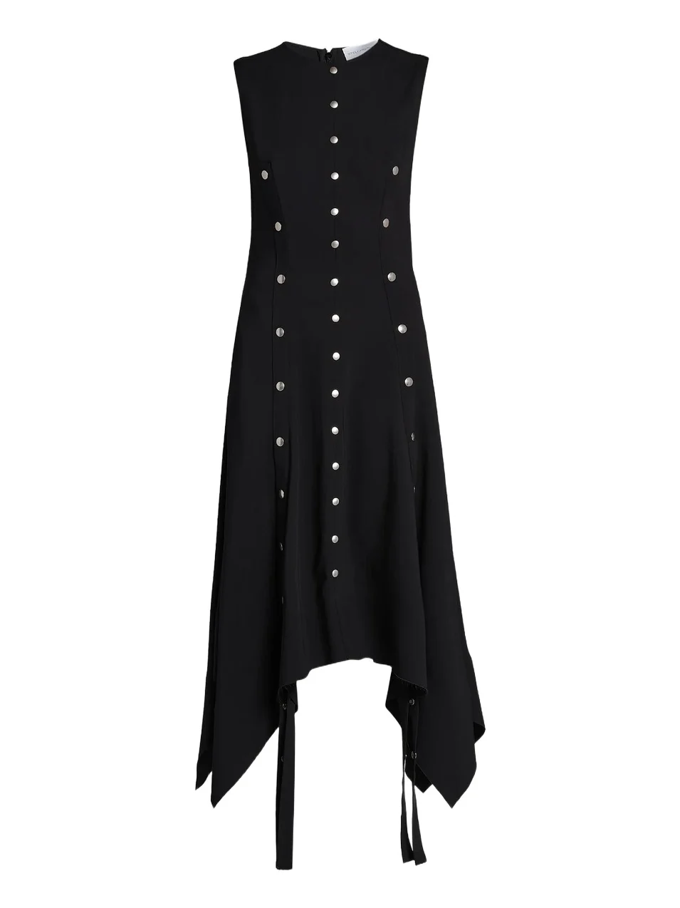 Women's Snapped Sleeveless Midi Dress Women's Snapped Sleeveless Midi Dress