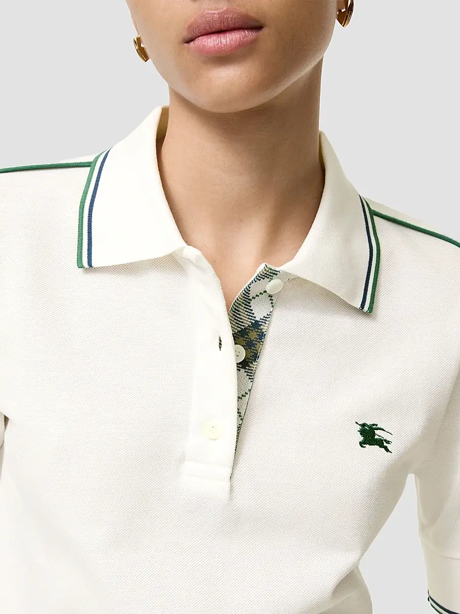 Burberry Women's Billie Sporty Polo Shirt | Thumbnail 3
