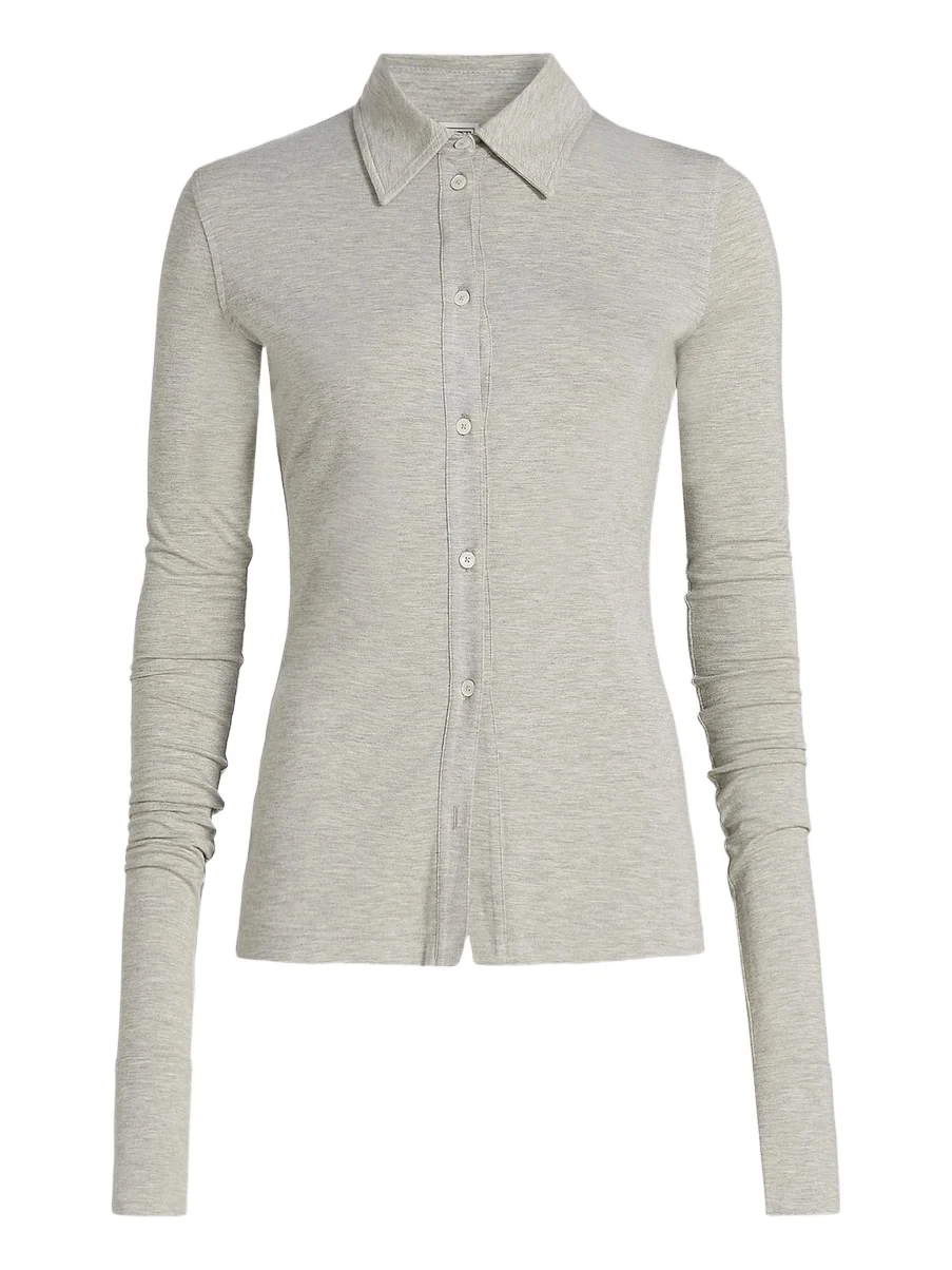 TOTEME Women's Fitted Jersey Shirt