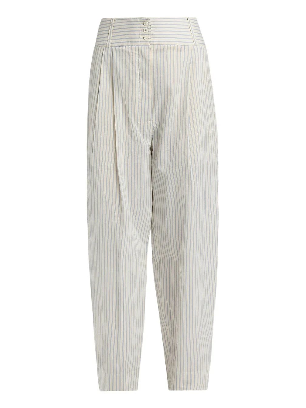 TOTEME Women's Striped Cotton-Silk Balloon Trousers