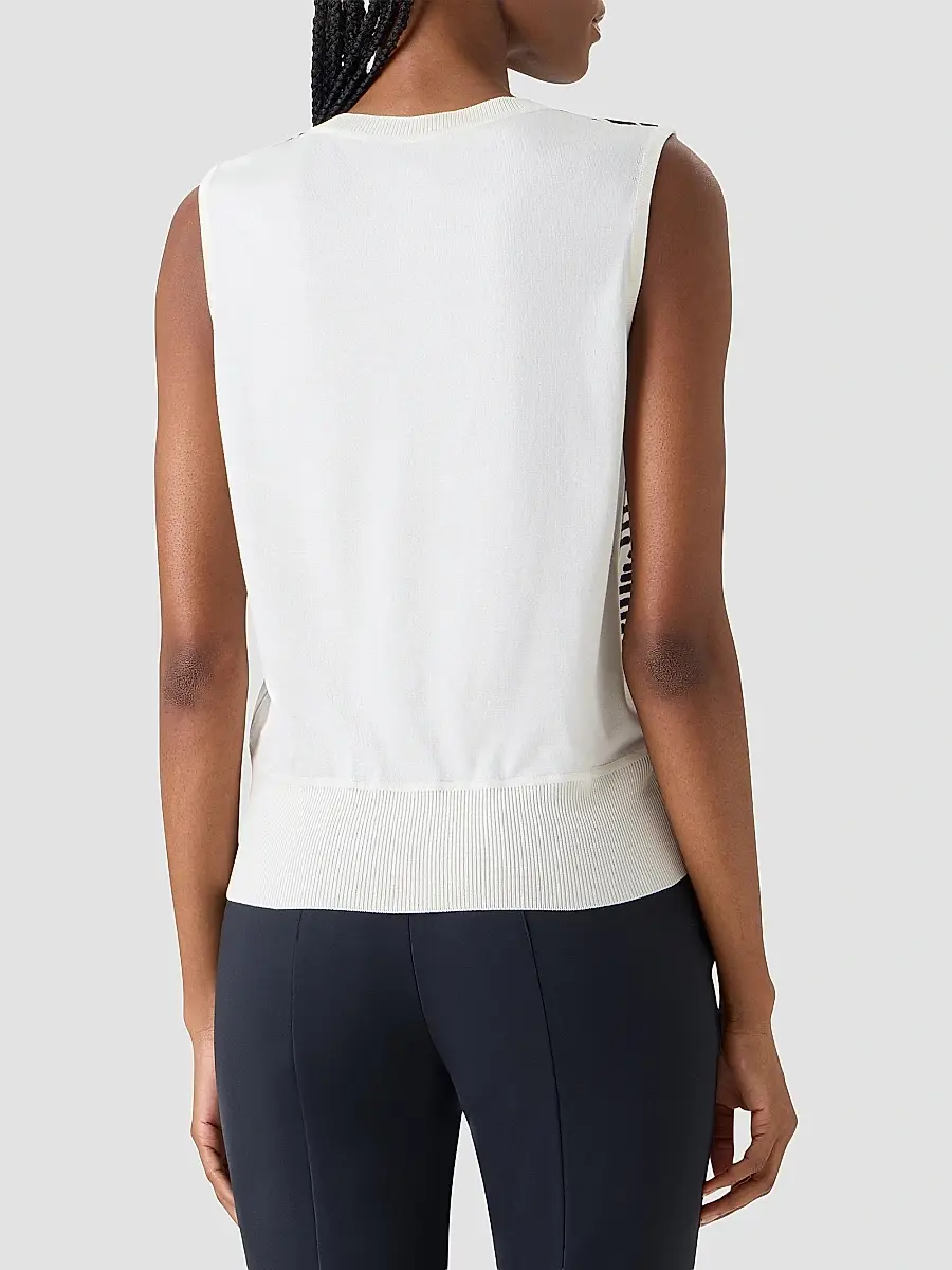 Akris Women's Printed Silk Top | Thumbnail 3 Akris Women's Printed Silk Top | Thumbnail 3