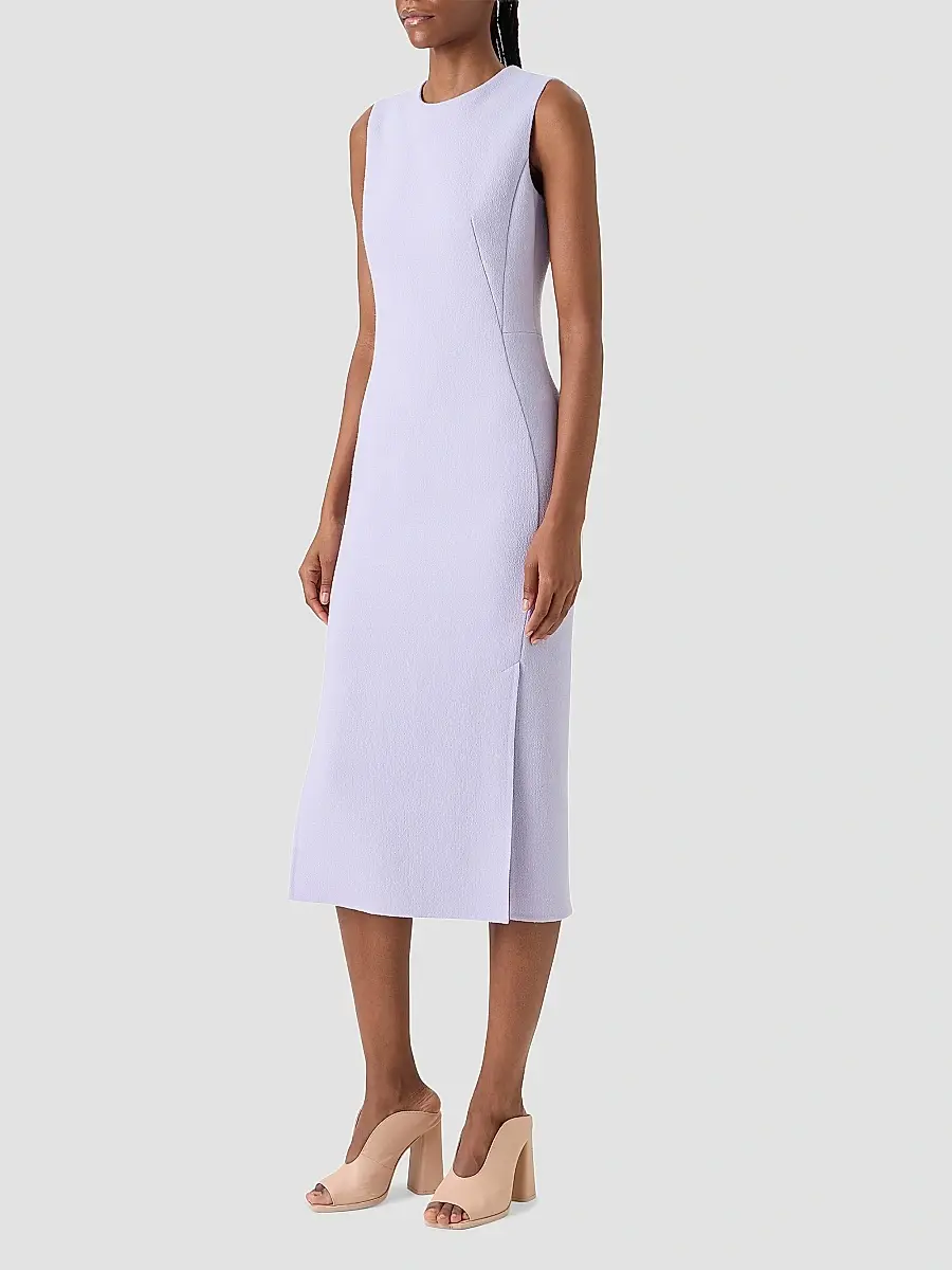 Akris Women's Wool Crepe Sheath Midi Dress | Thumbnail 5 Akris Women's Wool Crepe Sheath Midi Dress | Thumbnail 5
