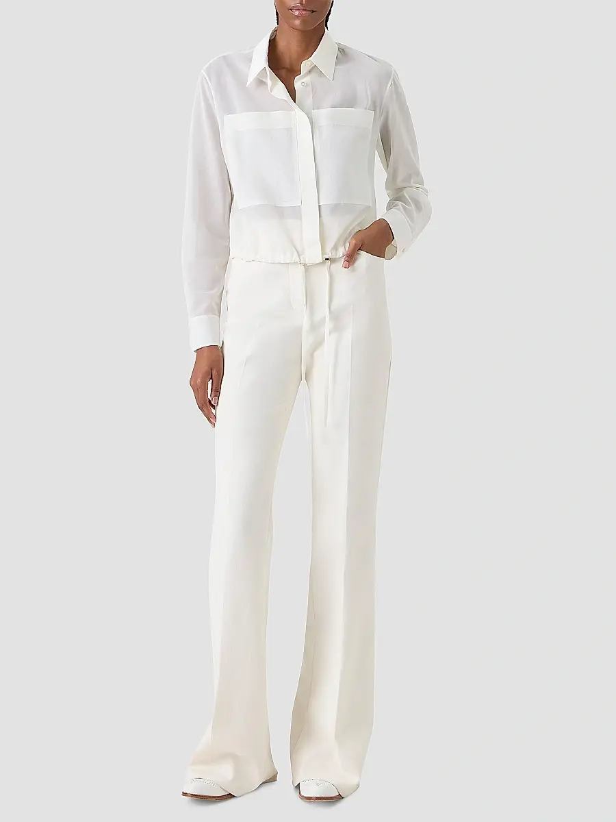 Akris Women's Cotton Button-Front Shirt | Thumbnail 2