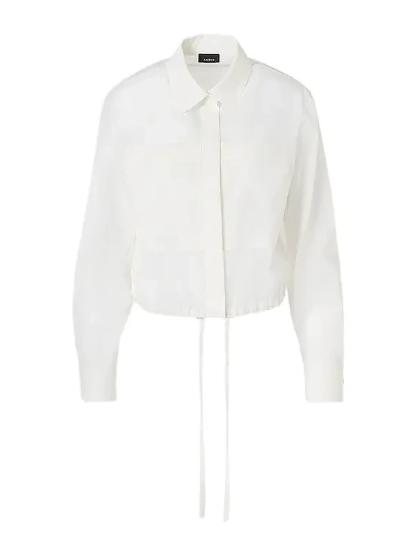 Women's Cotton Button-Front Shirt