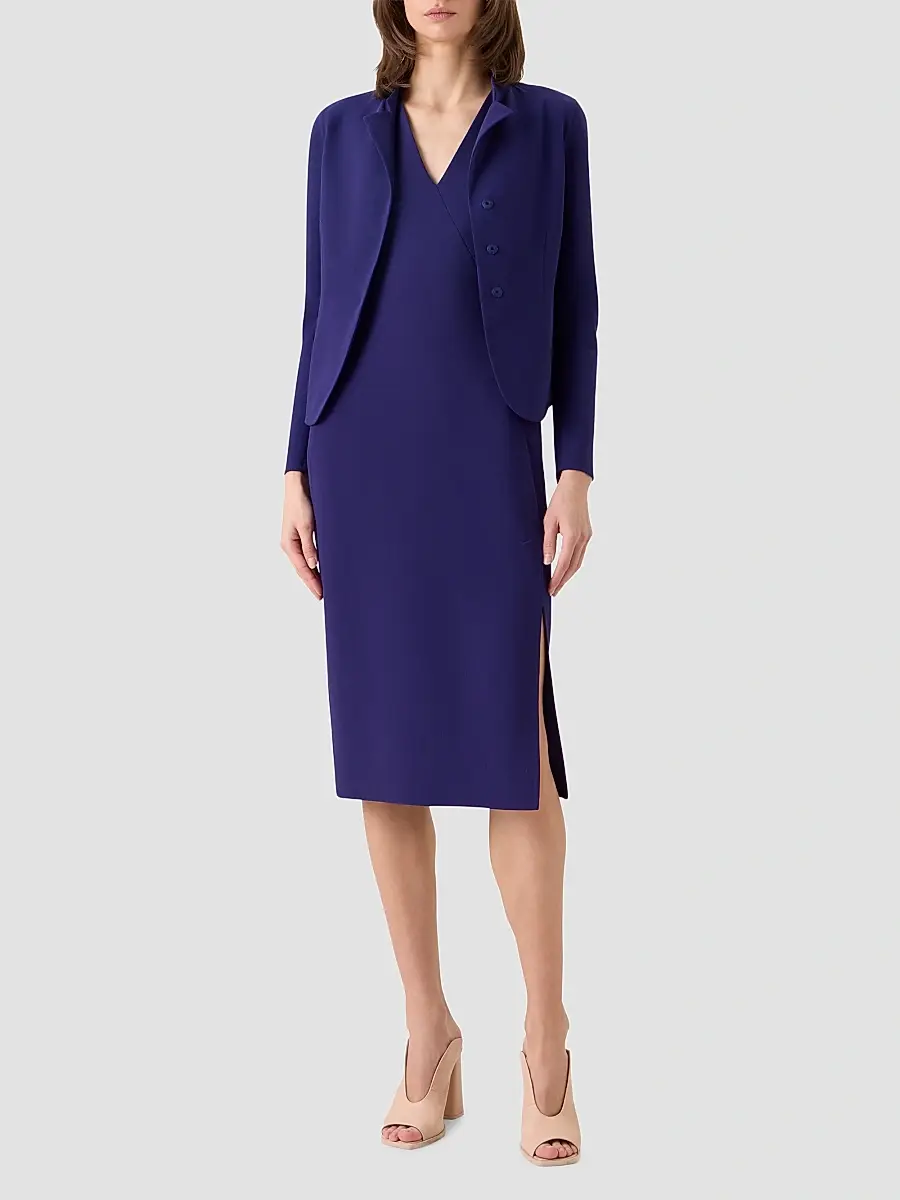 Akris Women's Hamer Double-Faced Wool Jacket | Thumbnail 2 Akris Women's Hamer Double-Faced Wool Jacket | Thumbnail 2
