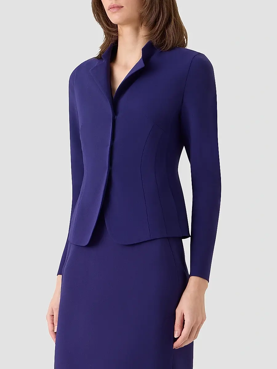 Akris Women's Hamer Double-Faced Wool Jacket | Thumbnail 6 Akris Women's Hamer Double-Faced Wool Jacket | Thumbnail 6