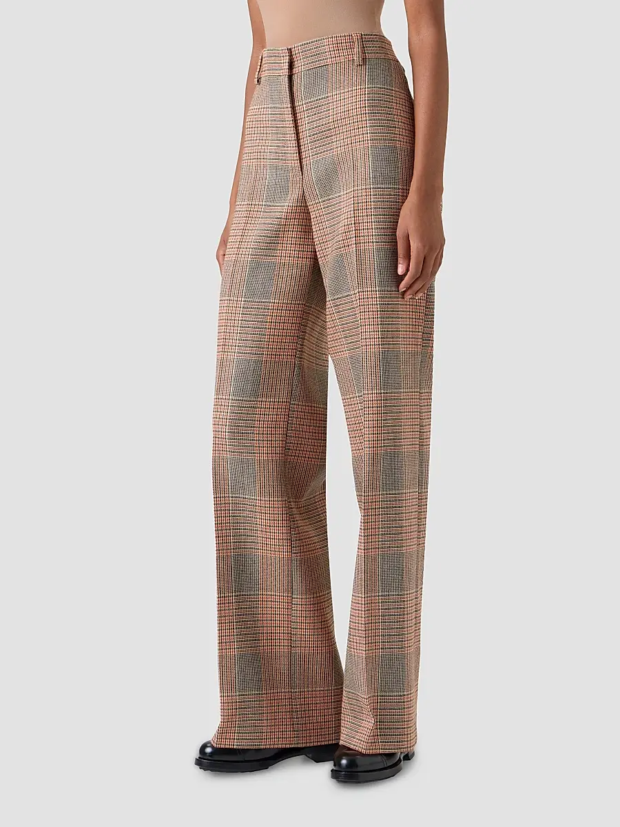 Akris punto Women's Chiaro Glen Check Virgin Wool-Blend Pants | Thumbnail 5 Akris punto Women's Chiaro Glen Check Virgin Wool-Blend Pants | Thumbnail 5