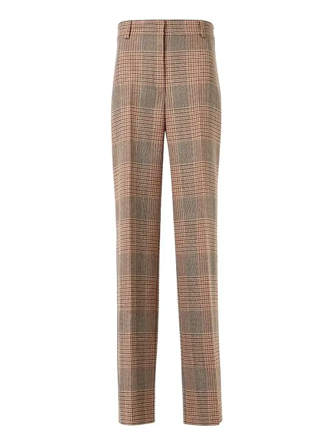 Women's Chiaro Glen Check Virgin Wool-Blend Pants