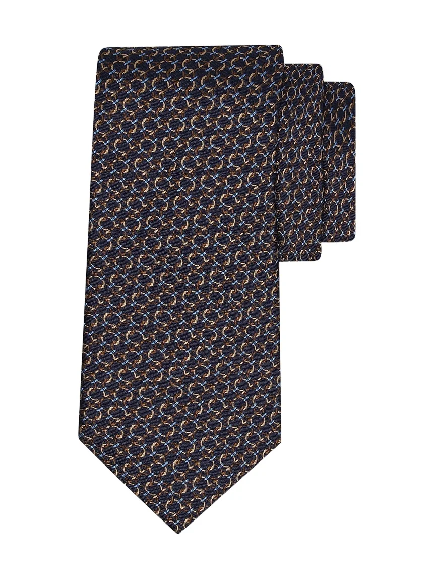 Men's Gancini Silk Jacquard Tie Men's Gancini Silk Jacquard Tie